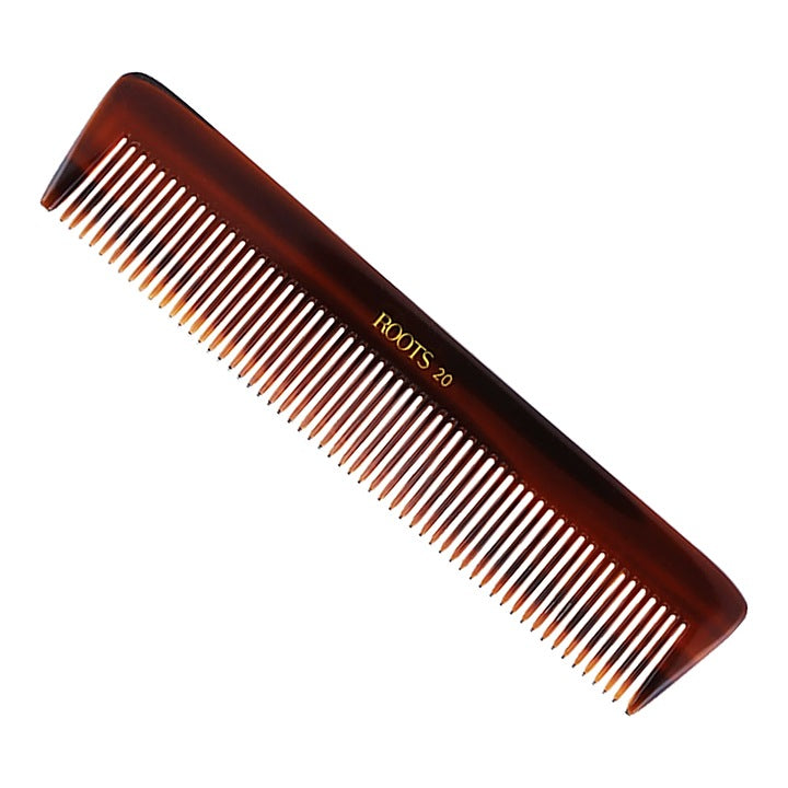 Roots Brown Comb (20) Pocket Comb - Brown : 1 Unit