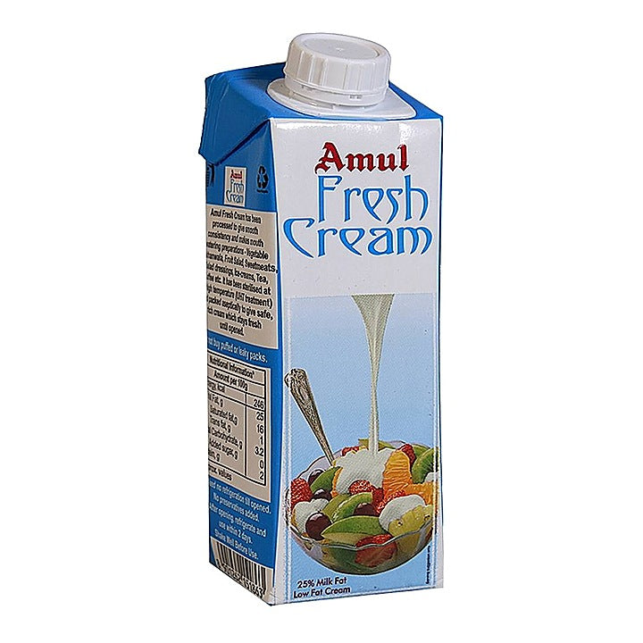 Amul Fresh Cream : 1 L