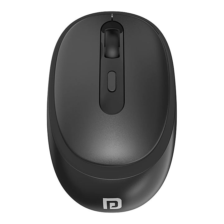 Portronics Wireless 2.4 GHz Optical Mouse - Black : 1 Unit