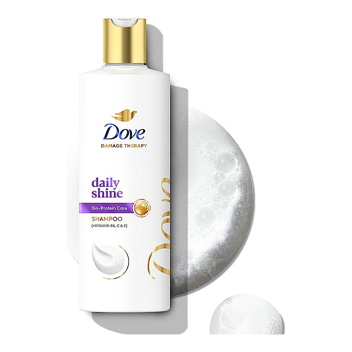 Dove Daily Shine Hair Therapy Shampoo : 340 ml