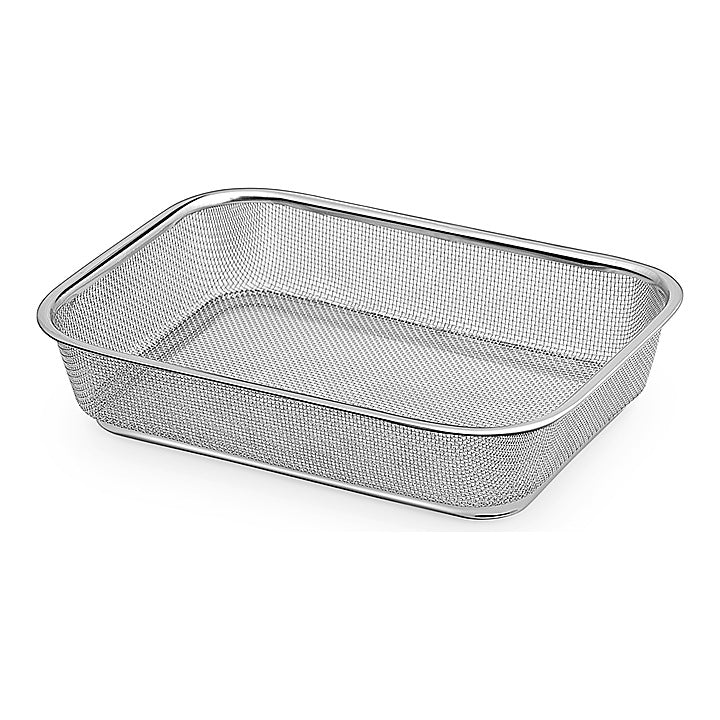 Elephant Stainless Steel Multi Utility Basket (25.5 x 34.5 cm) : 1 Unit