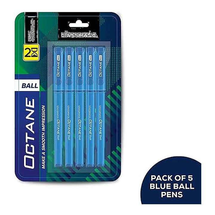 Classmate Octane Ball Pen - 5 Pieces : 1 Unit