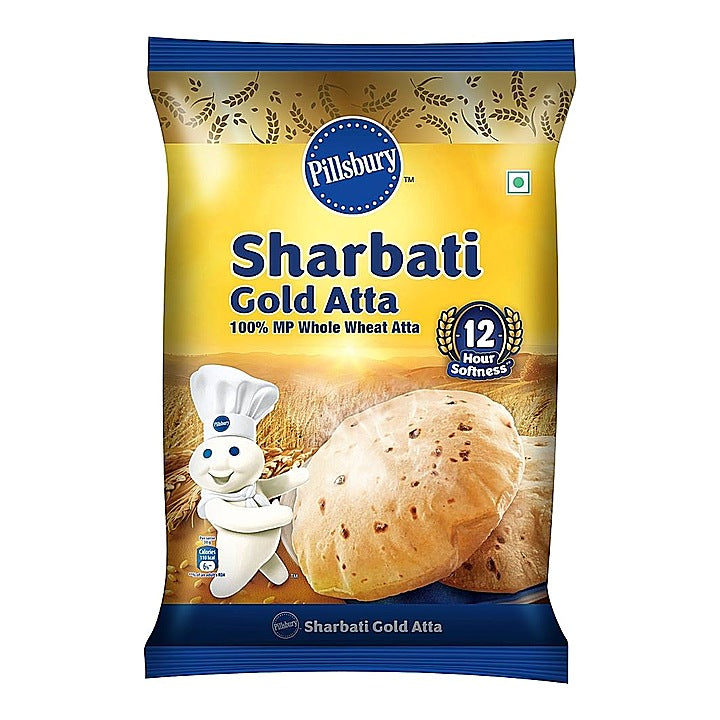 Pillsbury Sharbati Wheat Gold Atta : 5 kg