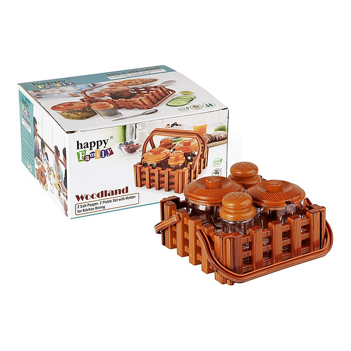 Happy Family Woodland Multi Utility Set (Wood Colour ) : 1 Unit