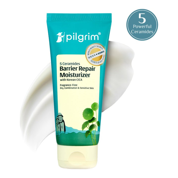 Pilgrim 5 Ceramides Barrier Repair Moisturizer With Korean CICA : 100 g
