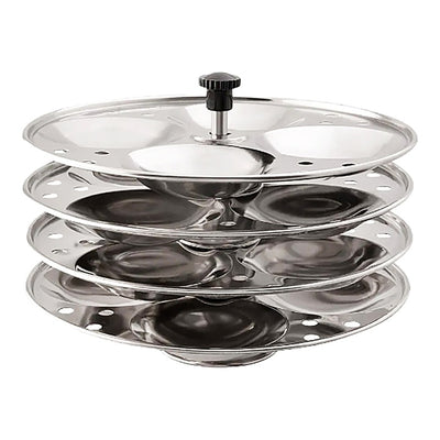 Beezy Stainless Steel Idly Stand 4 Plate : 1 Unit