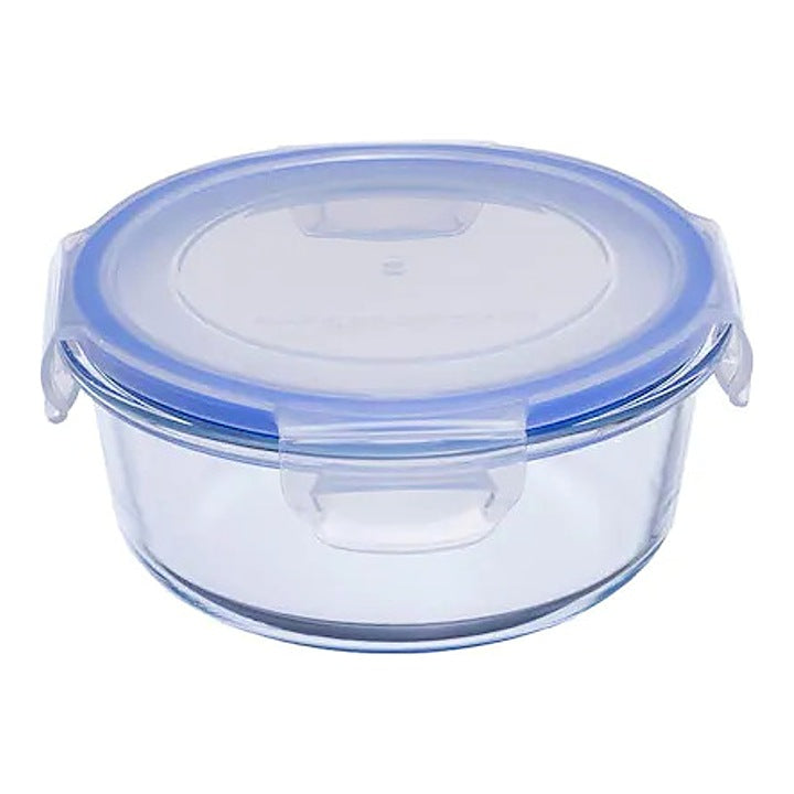 Sanjeev Kapoor Lock & Lock Glassware Round Container - 580 ml : 1 Unit