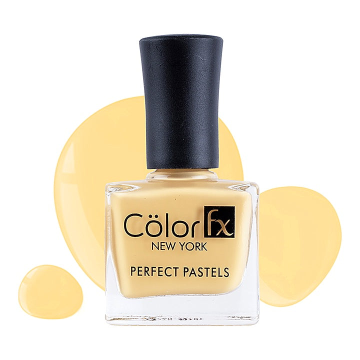 Colour Fx Perfect Pastel Bumble Bee Yellow 164 Nail Enamel : 9 ml