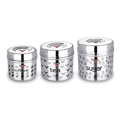 Varna Baby Diamond Deep Dabba - Set of 3 : 1 Unit