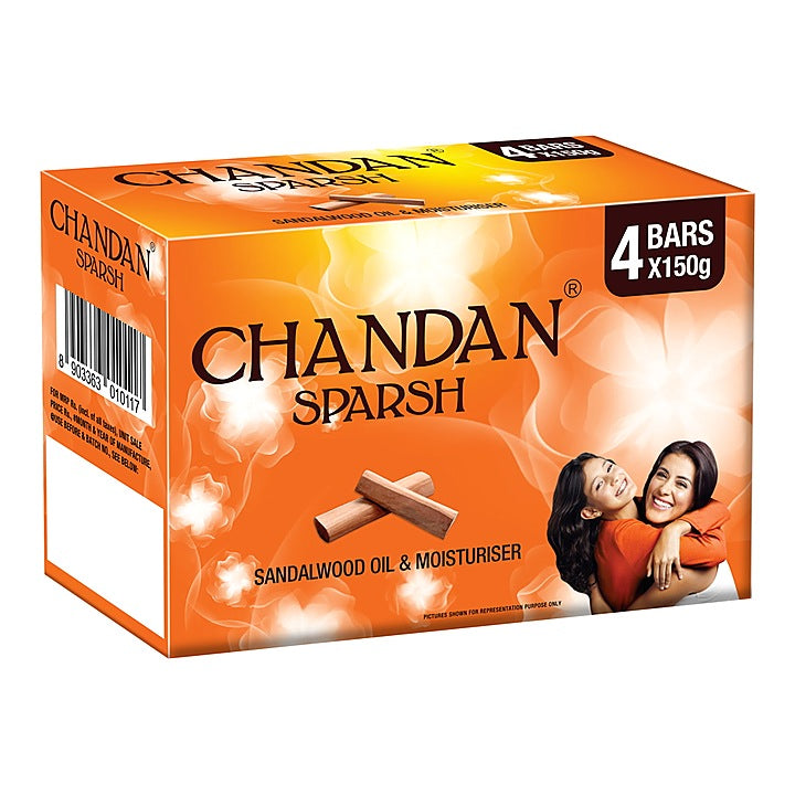 Chandan Sparsh Soap : 4x150 g