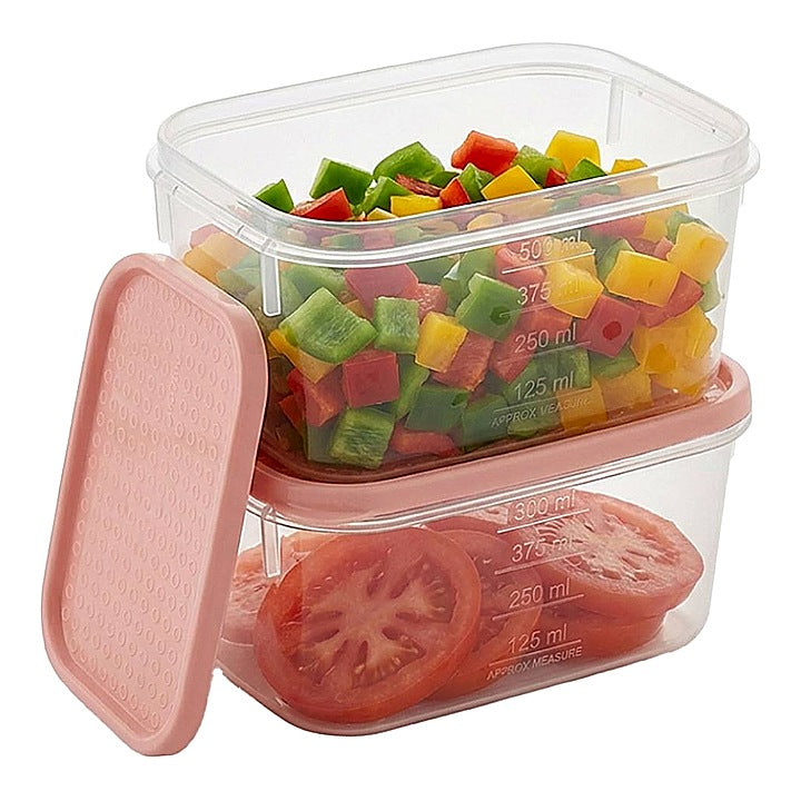 All Time Plastic Polka Container (411 x 2) 1 L : 2 N