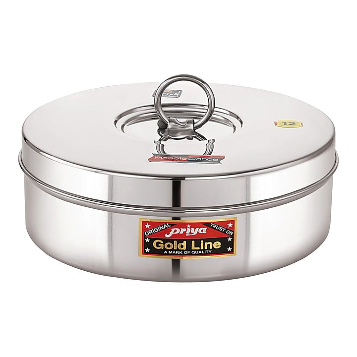 Priya Stainless Steel Goldline Masala Dabba : 1 Unit