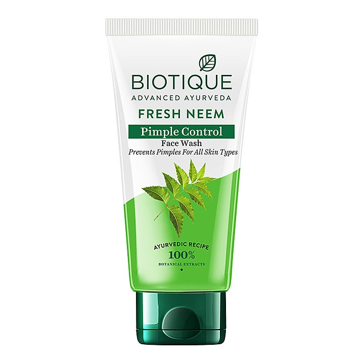 Biotique Fresh Neem Pimple Control Face Wash : 150 ml
