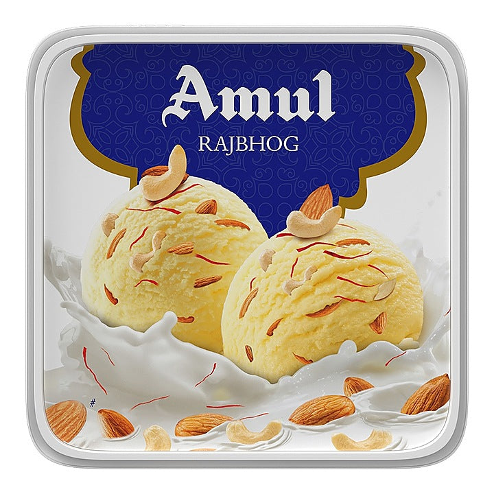 Amul Ice Cream Tub - Rajbhog : 1 L