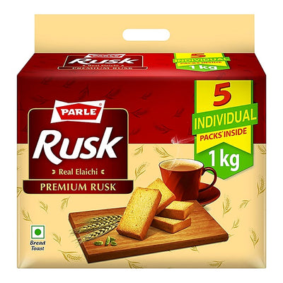 Parle Real Elaichi Premium Rusk : 1 kg