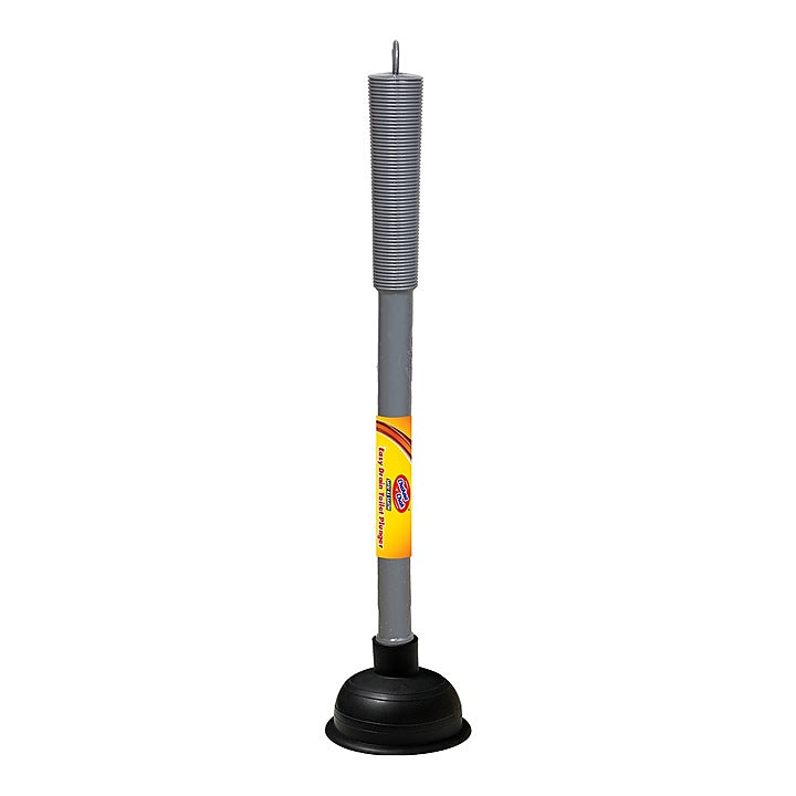 Chakaachak Easy Drain Toilet Plunger - Grey : 1 Unit