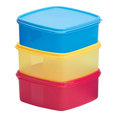 Varmora Fresh Container (Yellow / Blue / Raspberry Pink) : 3x1 L