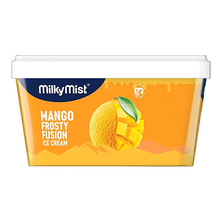 Milky Mist Mango Frosty Fusion Ice Cream Tub : 1 L
