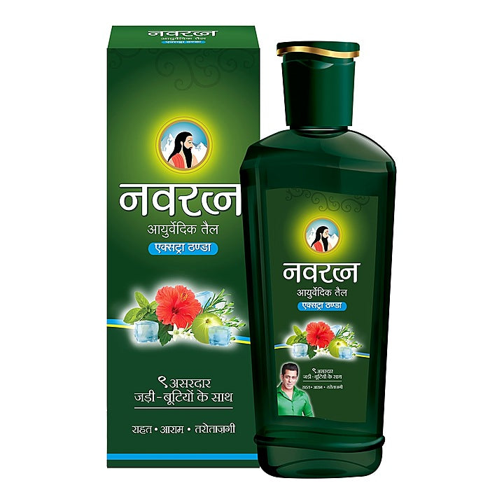 Navratna Extra Thanda Ayurvedic Oil : 300 ml
