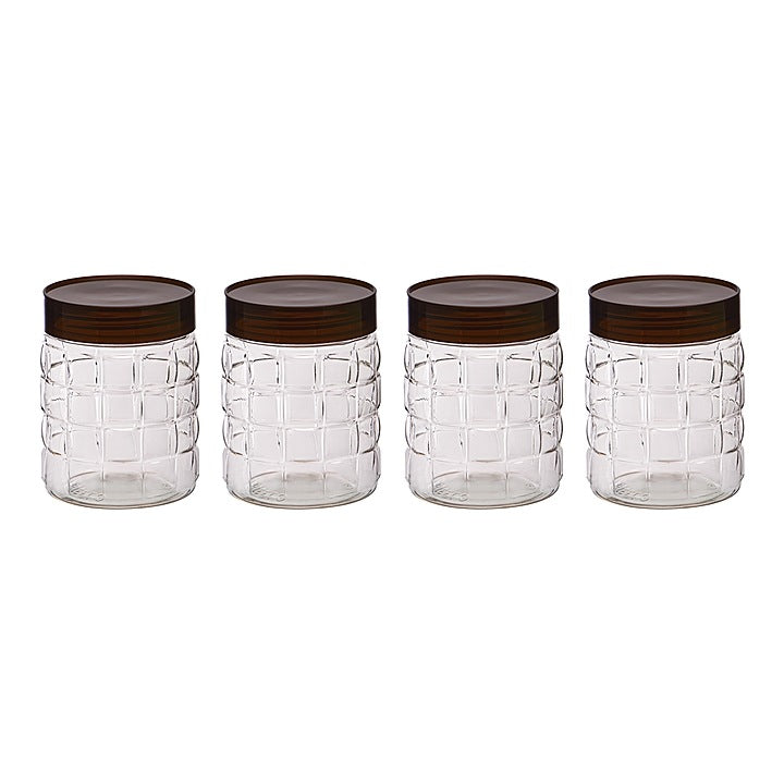 Steelo Solitaire Plastic Container - 4x 600 ml : 1 Unit