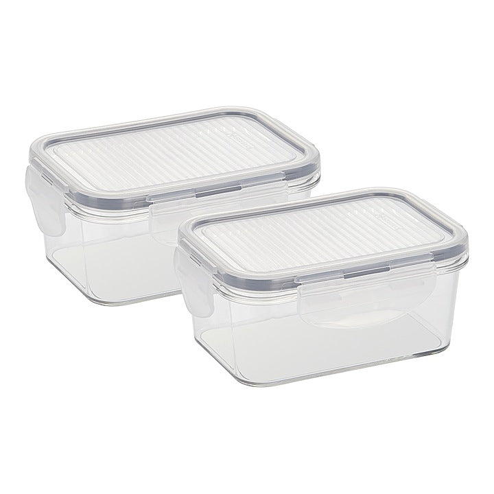 Steelo Sofresh Soclick Plastic Container - 2x800 ml : 1 Unit