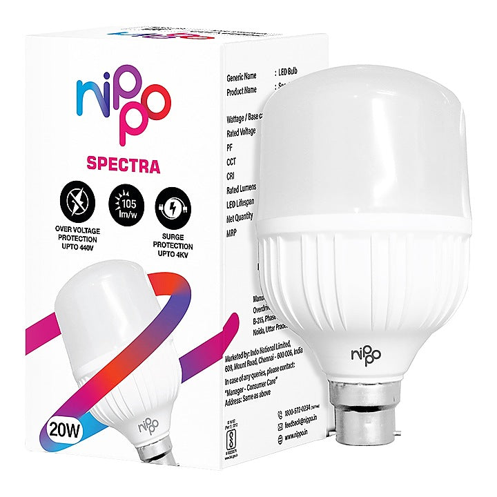 Nippo Spectra LED Bulb - 20 W : 1 Unit