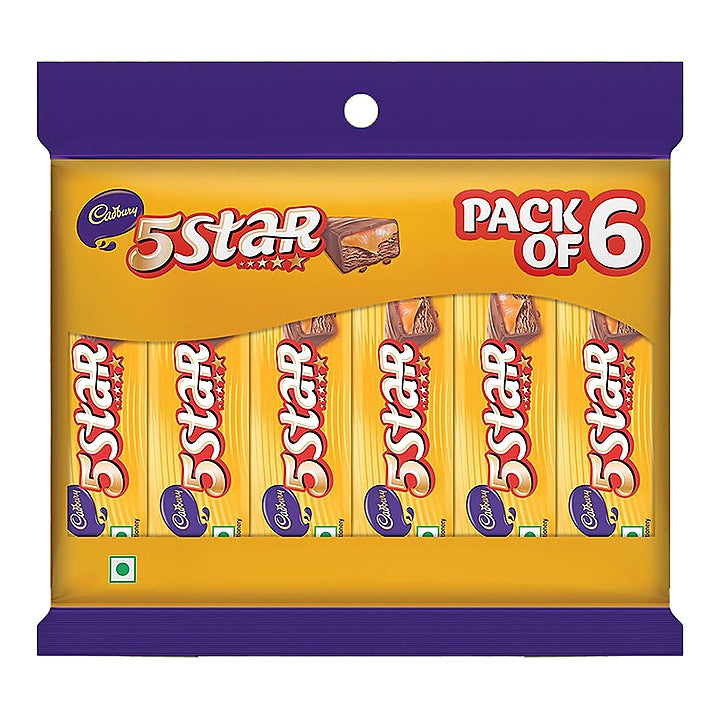 Cadbury 5 Star Bar : 6 x 16 g
