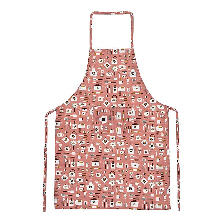 Sevenstar Cotton Kitchen Apron - Brown : 1 Unit