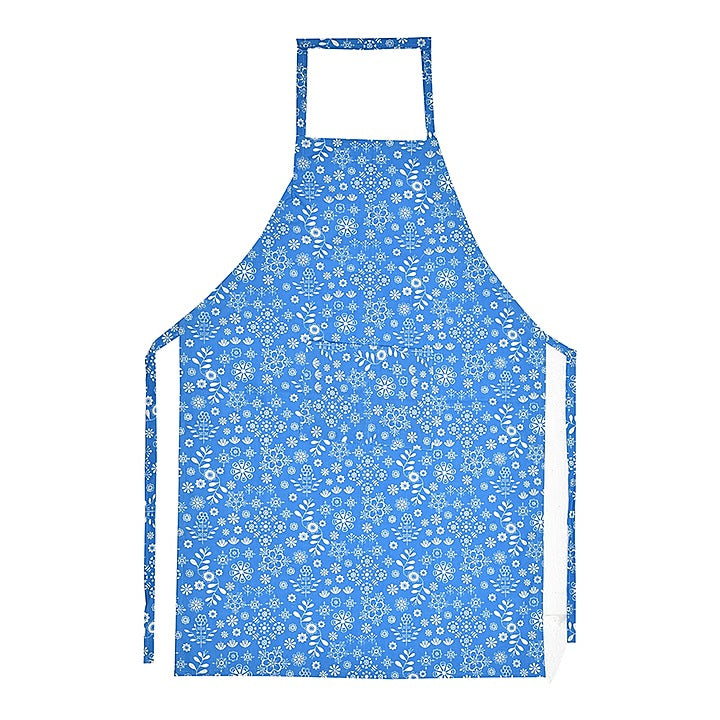 Sevenstar Cotton Kitchen Apron - Blue : 1 Unit