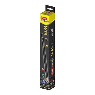 Flair Creative Gem Extra Dark Pencil :10 Piece