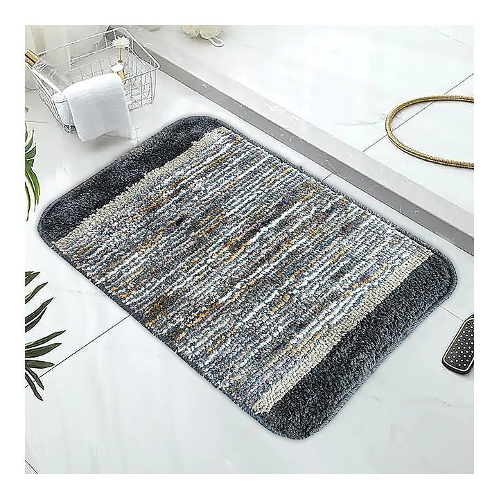 Elegant Weavers Fort Door Mat - Grey : 38x58 cm