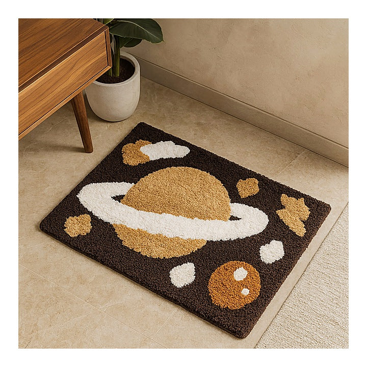 Elegant Weavers Newton Brown Mat - Brown : 40x60 cm