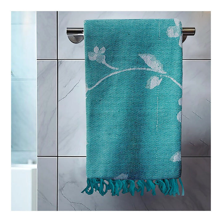 Sheetal World Bath Towel Jacquard-3060 210 GSM Green : 72x145 cm