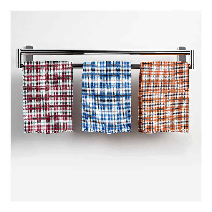 Sheetal World Breez Checks Hand Towel 150 GSM (Multicolour) 38x64 cm - Set Of 3 : 1 Unit
