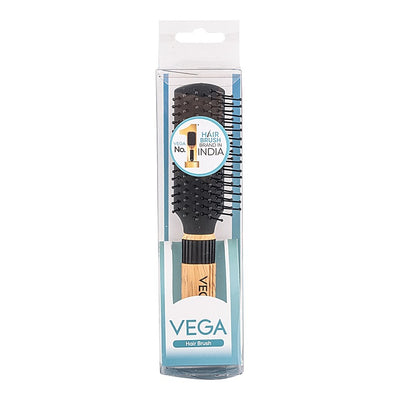 Vega Mini - Flat Hair Brush (R5-FB) Black : 1 Unit
