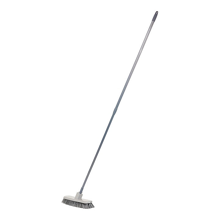 Gebi Scratchy Brush With Telescopic Handle (Grey) : 1 Unit