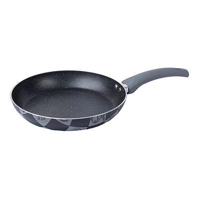 Bombay Kookware Non-Stick Kala Kruti Fry Pan - Grey & Black : 24 cm