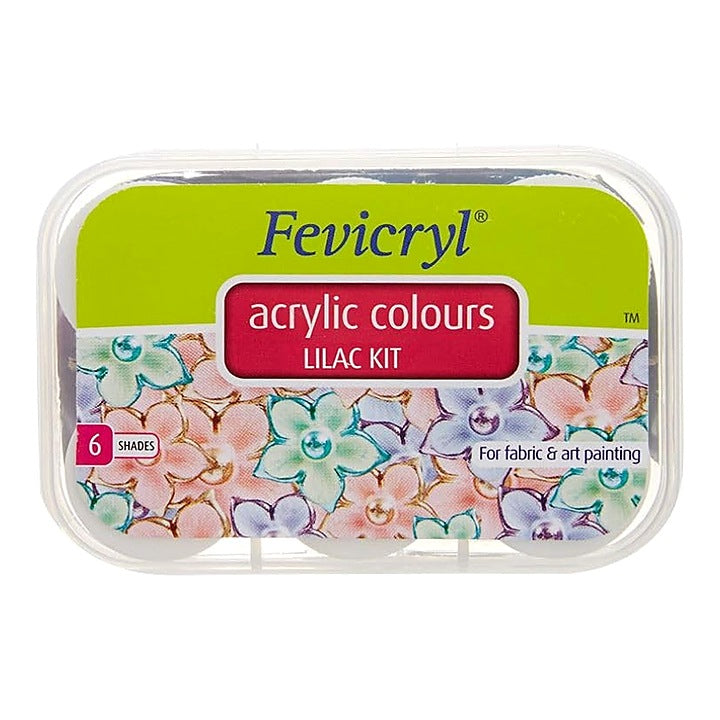 Pidilite Fevicryl Acrylic Colours Lilac Kit : 1 Unit