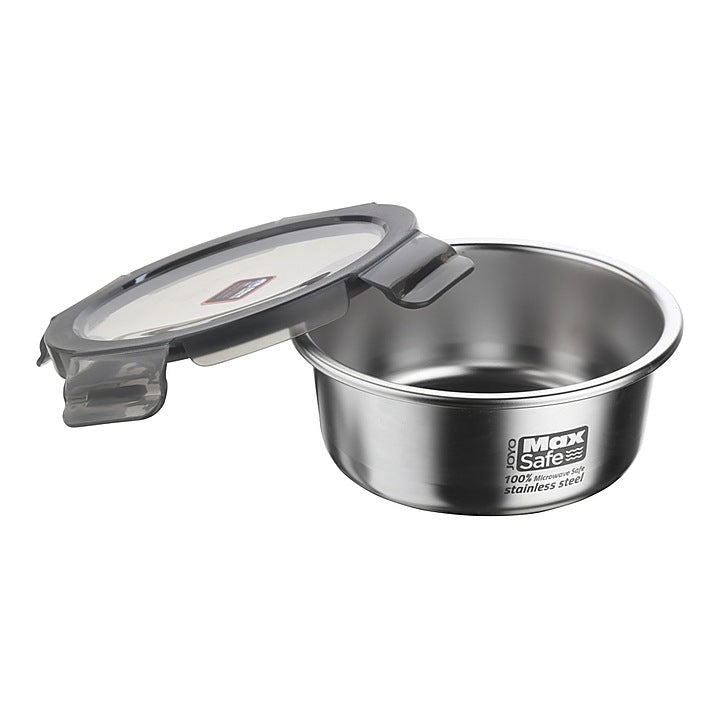 Joyo MaxSafe Round Stainless Steel Container (1503) Silver - 700 ml : 1 Unit