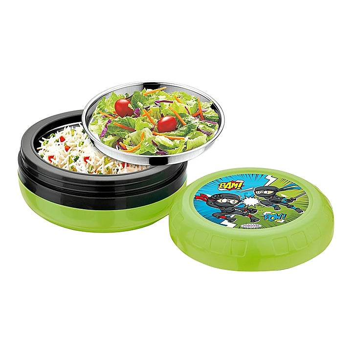 Asian Orbit Kidz Insulated Lunch Box - Green: 400 ml