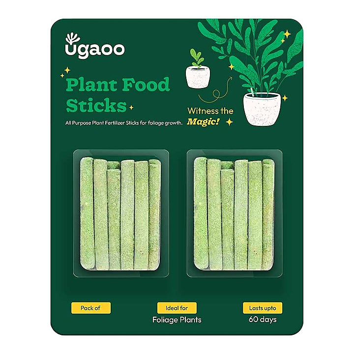 Ugaoo Plant Food Fertilizer Green Sticks - All Plants: Pack Of 20