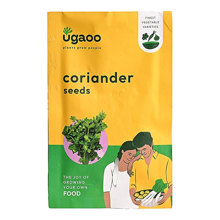 Ugaoo Coriander Vegetable Seeds: 6 g