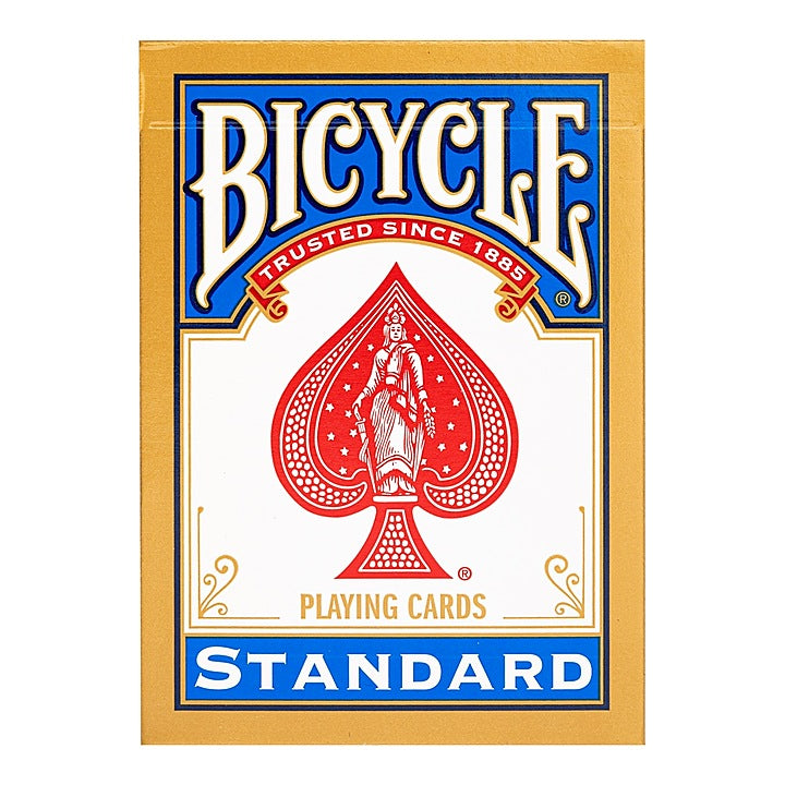 Parksons Bicycle Standard 808 Gold Playing Cards - Red Or Blue: 1 Unit