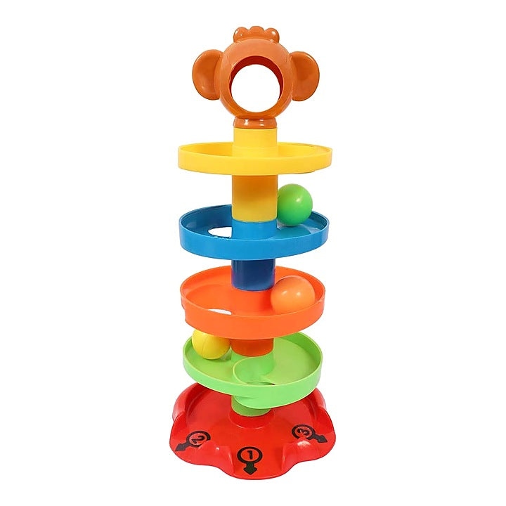Toyshine 5 Layer Plastic Stack For Kids - Multicolour : 1 Unit