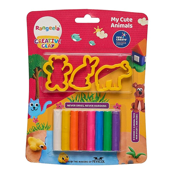 Pidilite Plastic Rangeela Creative Clay Pack : 75 g