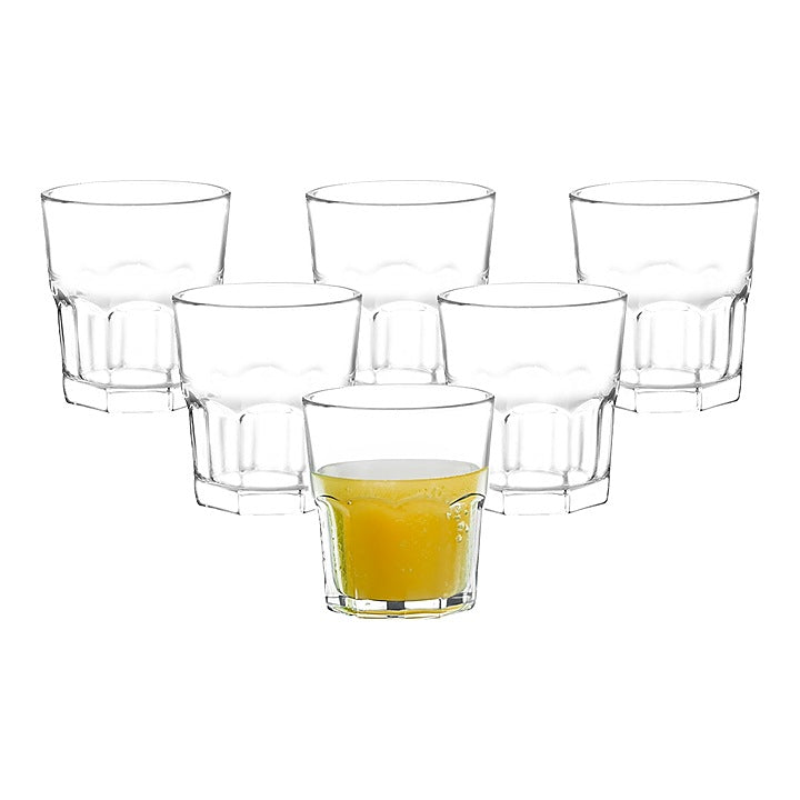 Sanjeev Kapoor Melbourne Rock Glass Set (350 ml) : 6 N