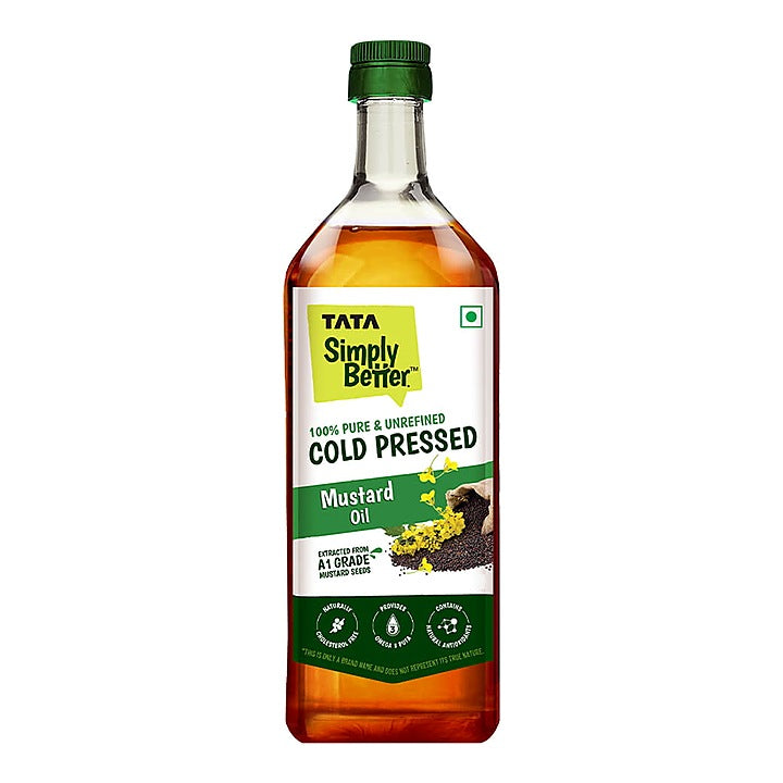 Tata Simply Better Cold Pressed Mustard Oil : 910 g