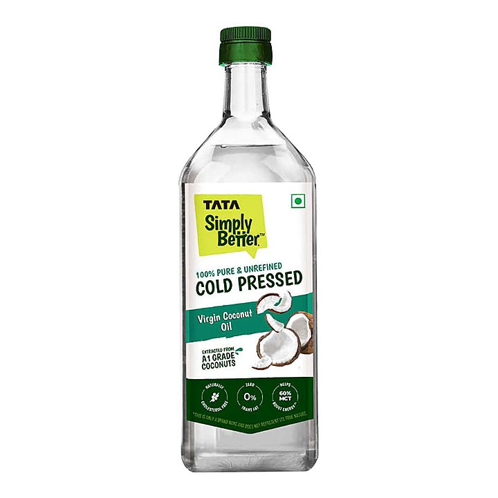 Tata Simply Better Cold Pressed Virgin Coconut Oil : 910 g