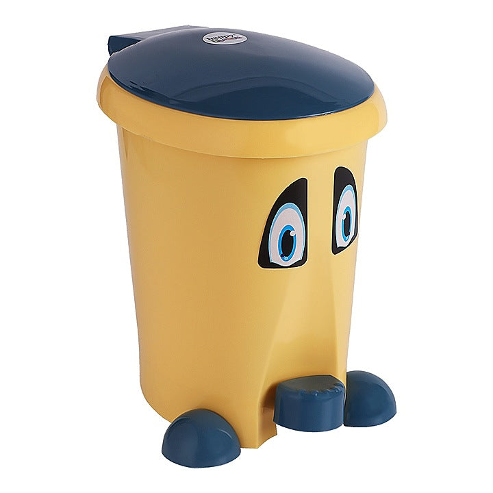 Happy Family Minto Pedal Dustbin - Yellow : 1 Unit