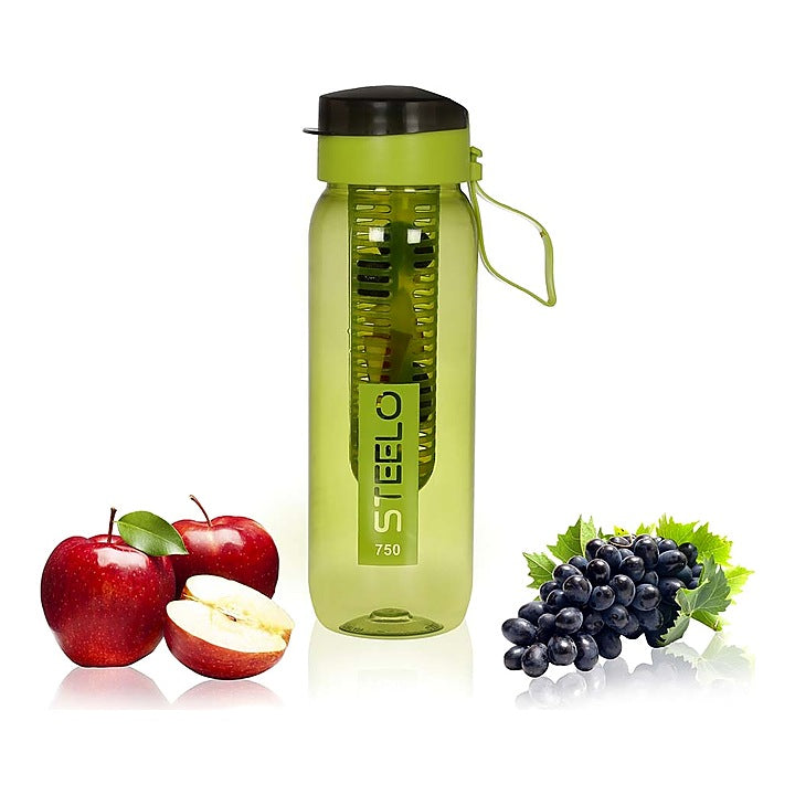 Steelo Plastic Sante Infuser - Green : 750 ml